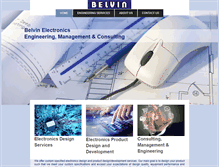 Tablet Screenshot of belvin-int.com